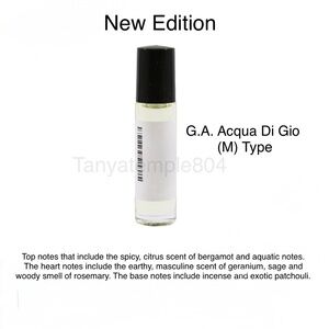 G.A. Acqua Di Gio (M) Type 1/3 Oz Rollerball